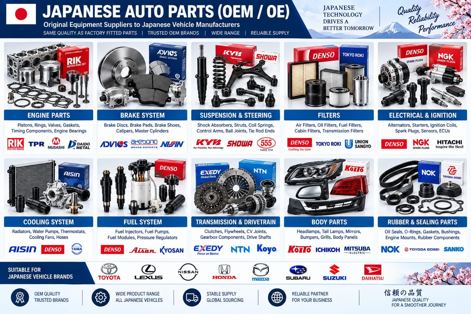 OEM Japanese Auto Parts